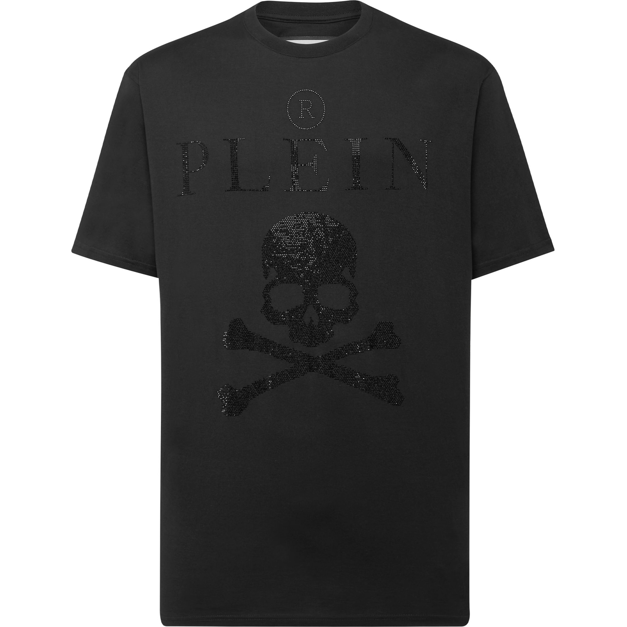 PHILIPP PLEIN T-Shirt Round Neck SKULL
