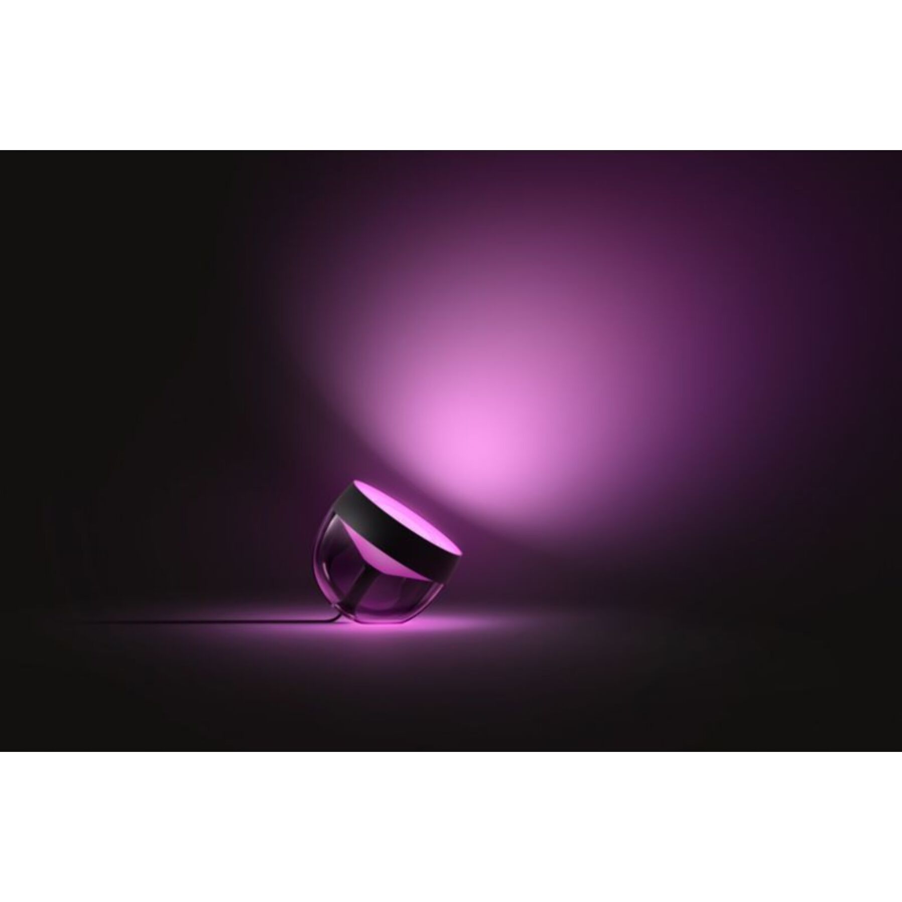 Lampe connectée PHILIPS HUE W&C Iris Noir