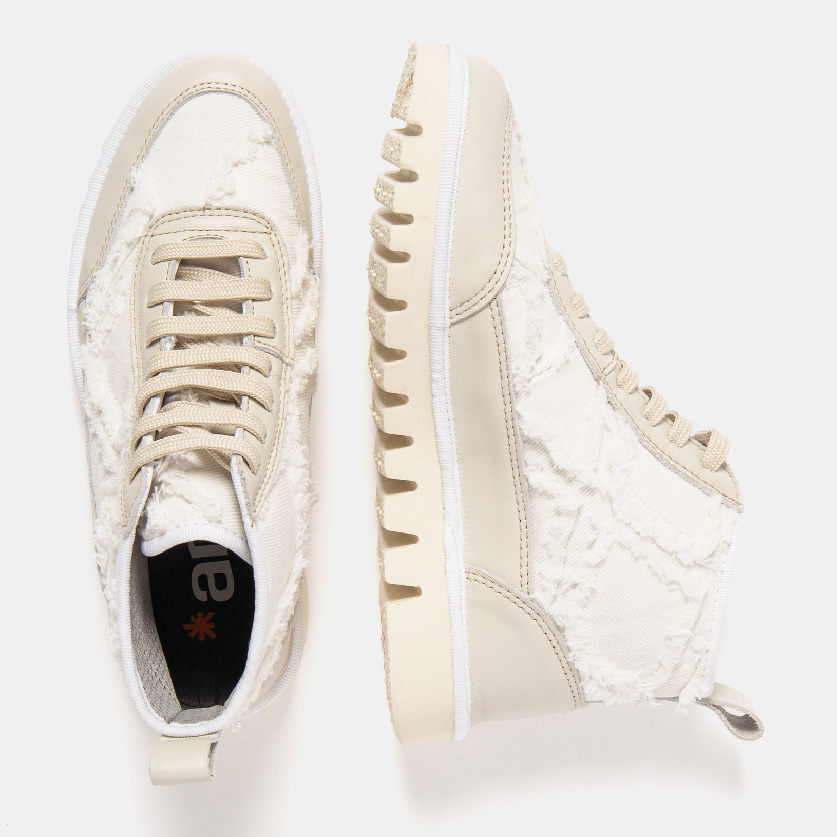 Botines 1598 JEANS WHITE/ ONTARIO color White