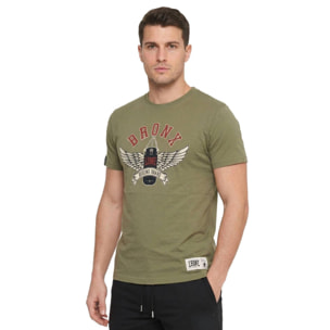 Camiseta gráfica de manga corta para hombre