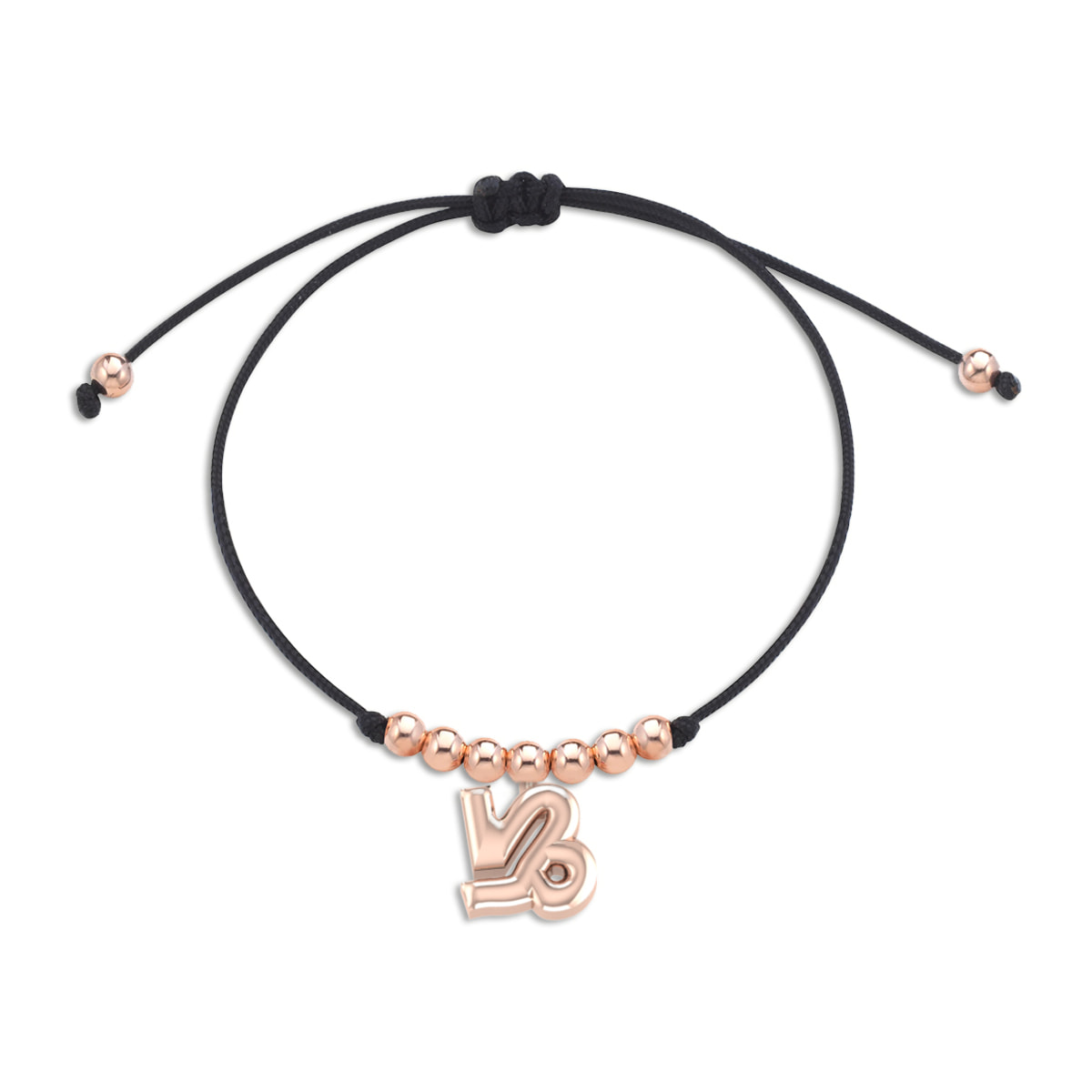 Bracciale Hiriwa 925 Zodiaco Capricorno Argento Rosè