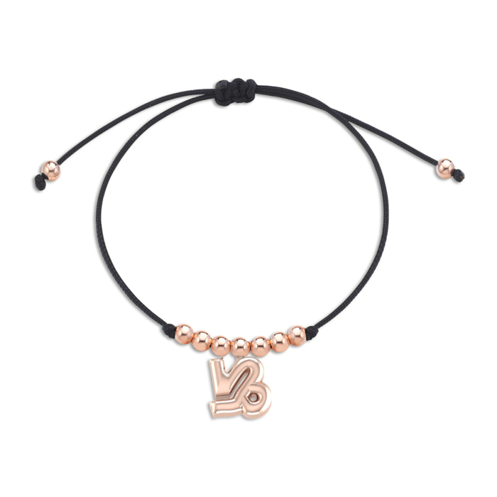 Bracciale Hiriwa 925 Zodiaco Capricorno Argento Rosè