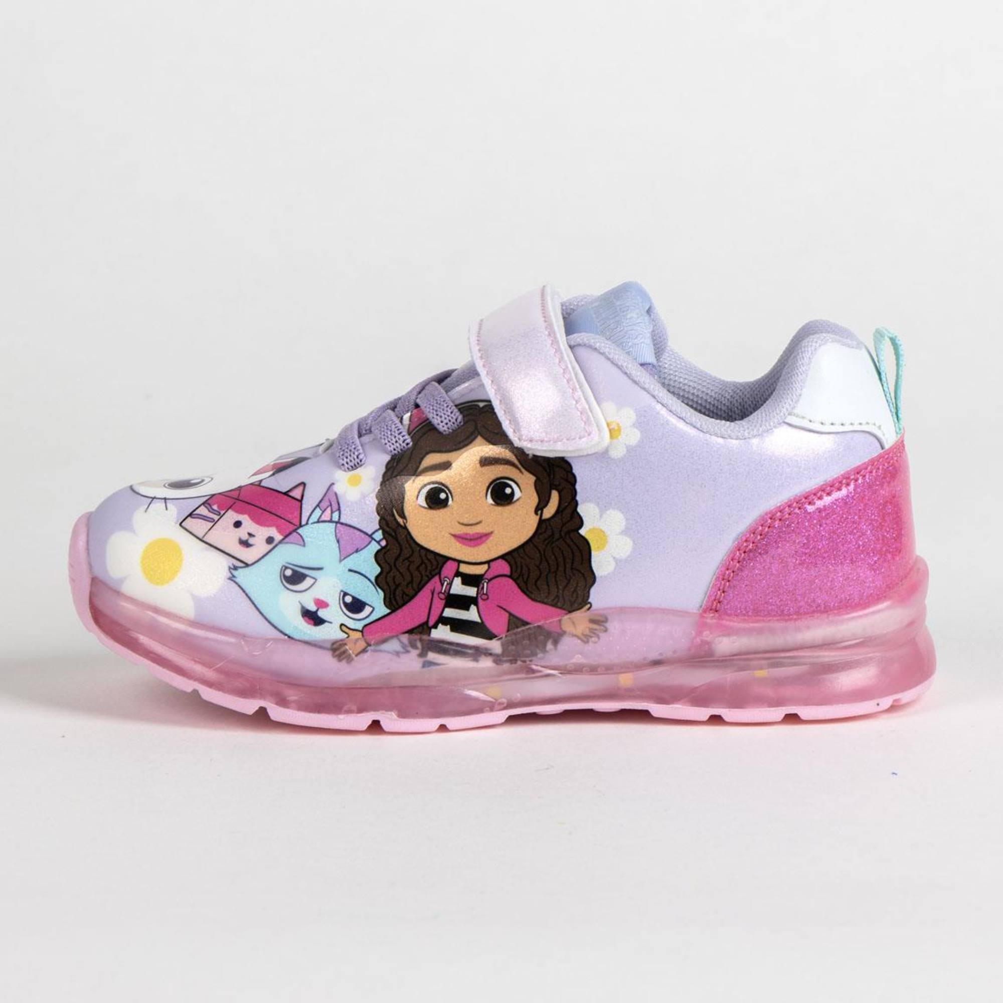 Zapatilla deportiva infantil suela ligera con luces "Gabby´s Dollhouse"