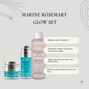 Trío marino Rosemary Glow