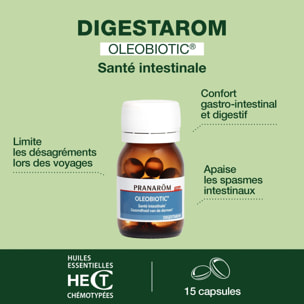 Pranarom - Oleobiotic® Santé intestinale* - 15 capsules