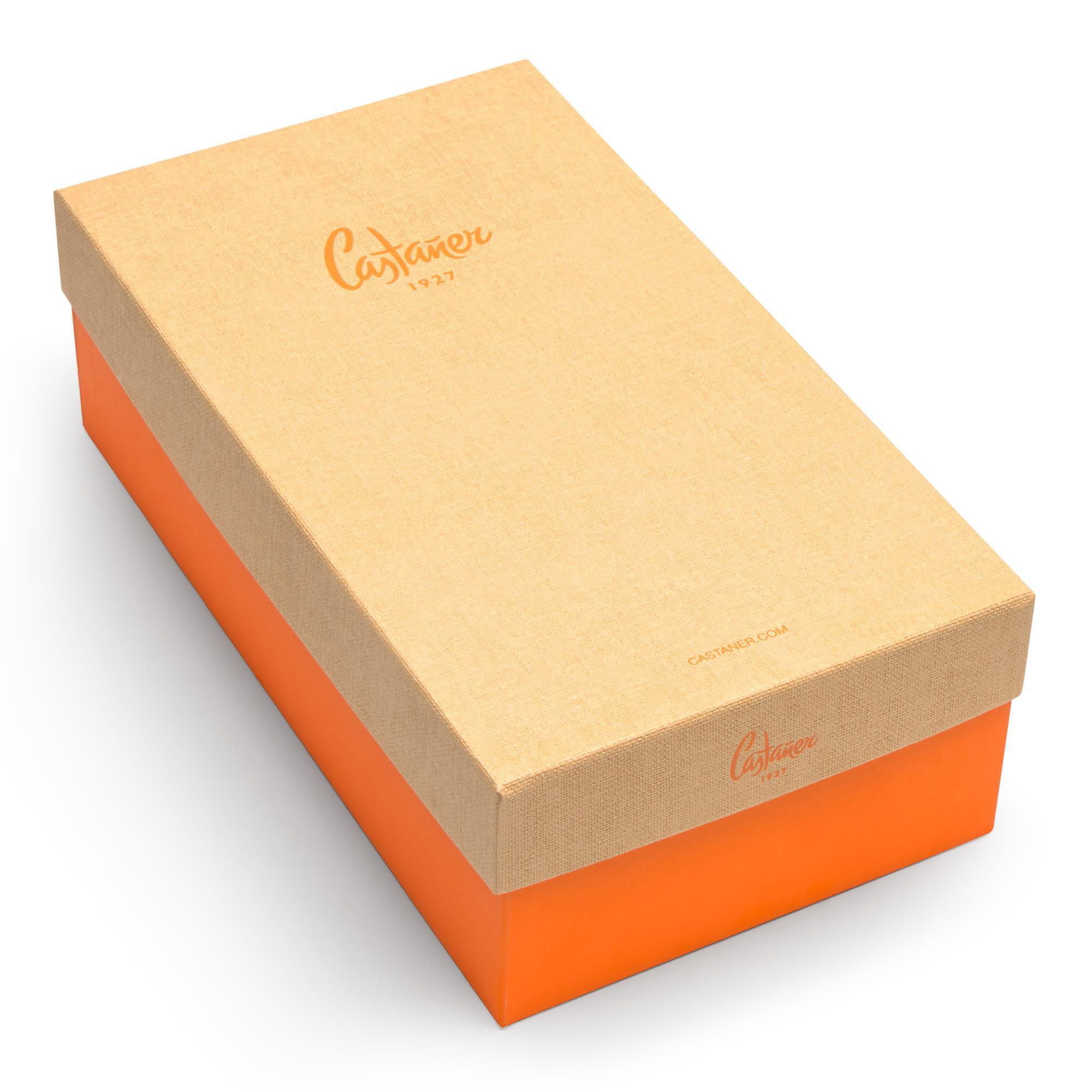 Alpargatas de cuña de mujer Carina en ante, cierre mediante lazada