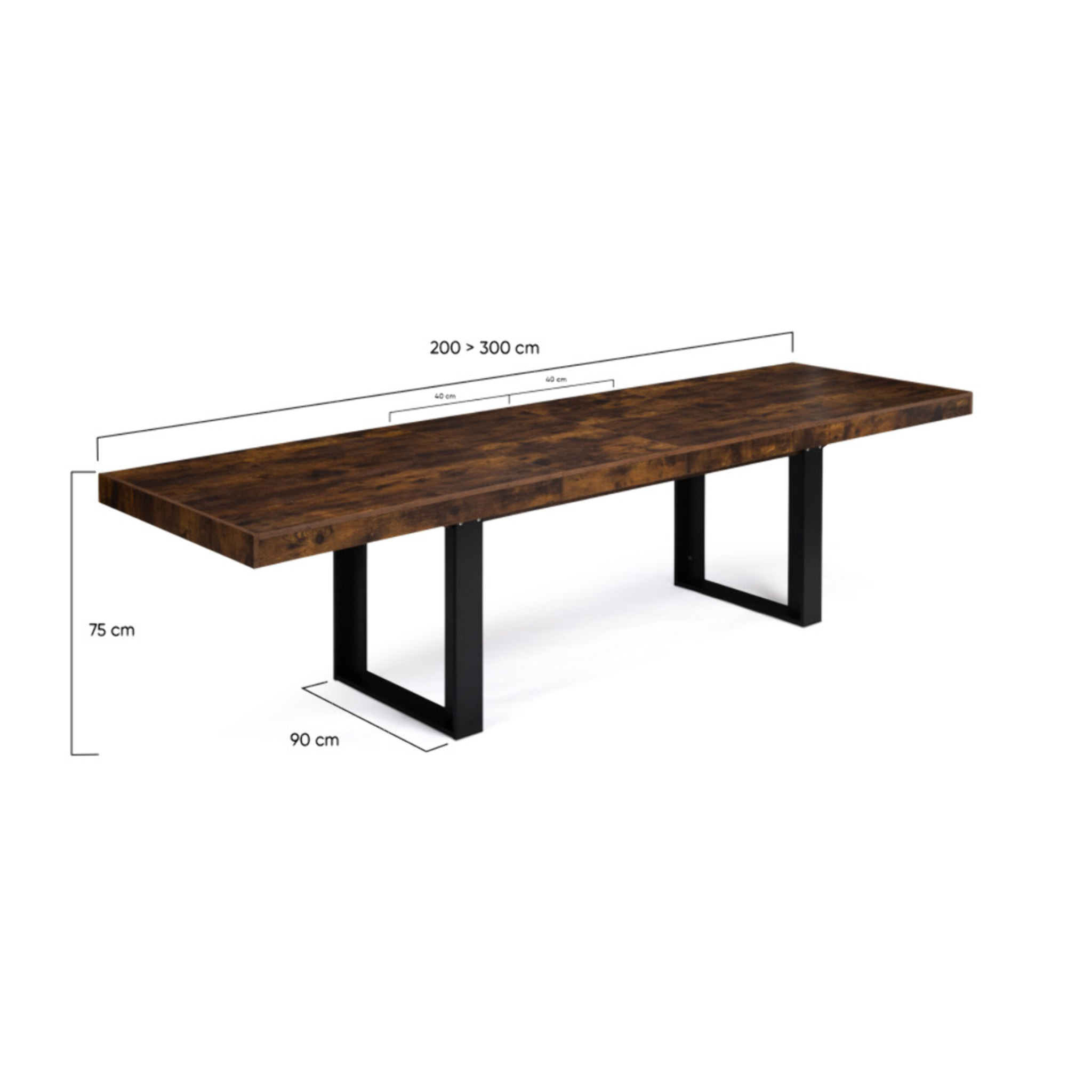 Table repas extensible Brixton