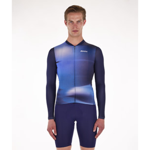 Ombra - Maglia Unisex Manica Lunga - Blu Nautica - Unisex