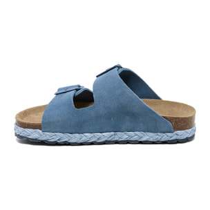 SANDALO CON ZEPPA BILLOWY BLU