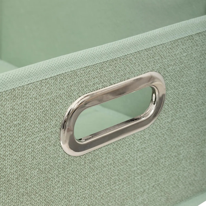Boîte de rangement "Mix  n  Modul" vert clair 31x15cm