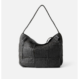 Bolso de hombro BIBA Kenett de piel