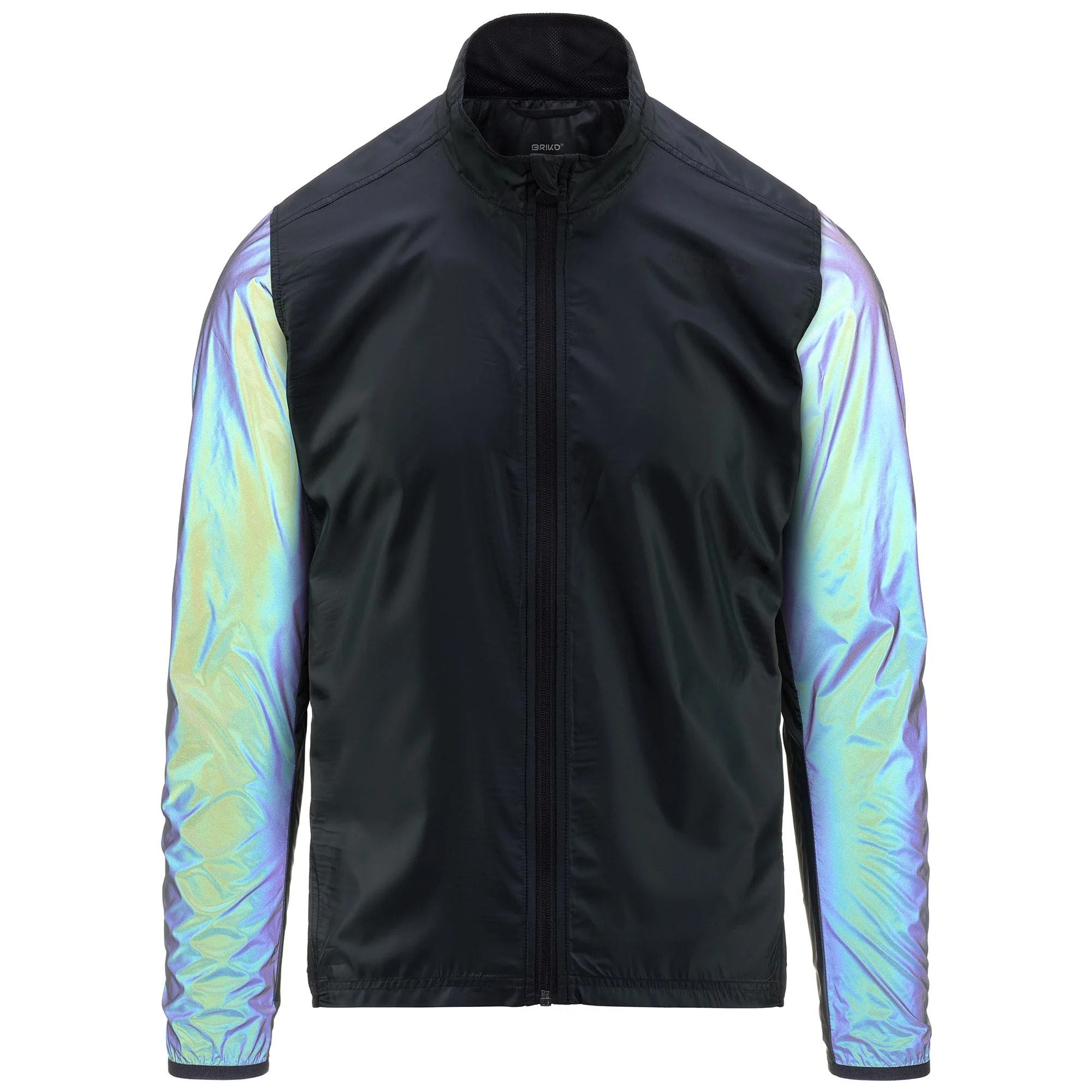 Briko - Giubbotti, Uomo Donna, Nero - REFLECTIVE WIND JACKET
