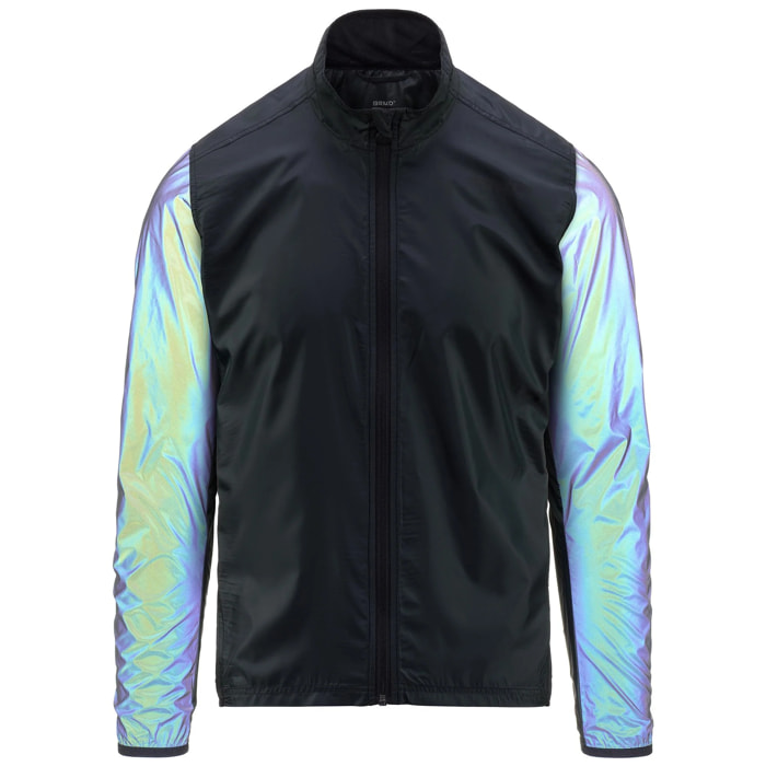 Briko - Giubbotti, Uomo Donna, Nero - REFLECTIVE WIND JACKET