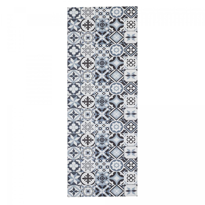 Tapis de cuisine en PVC motif géométrique PKIT