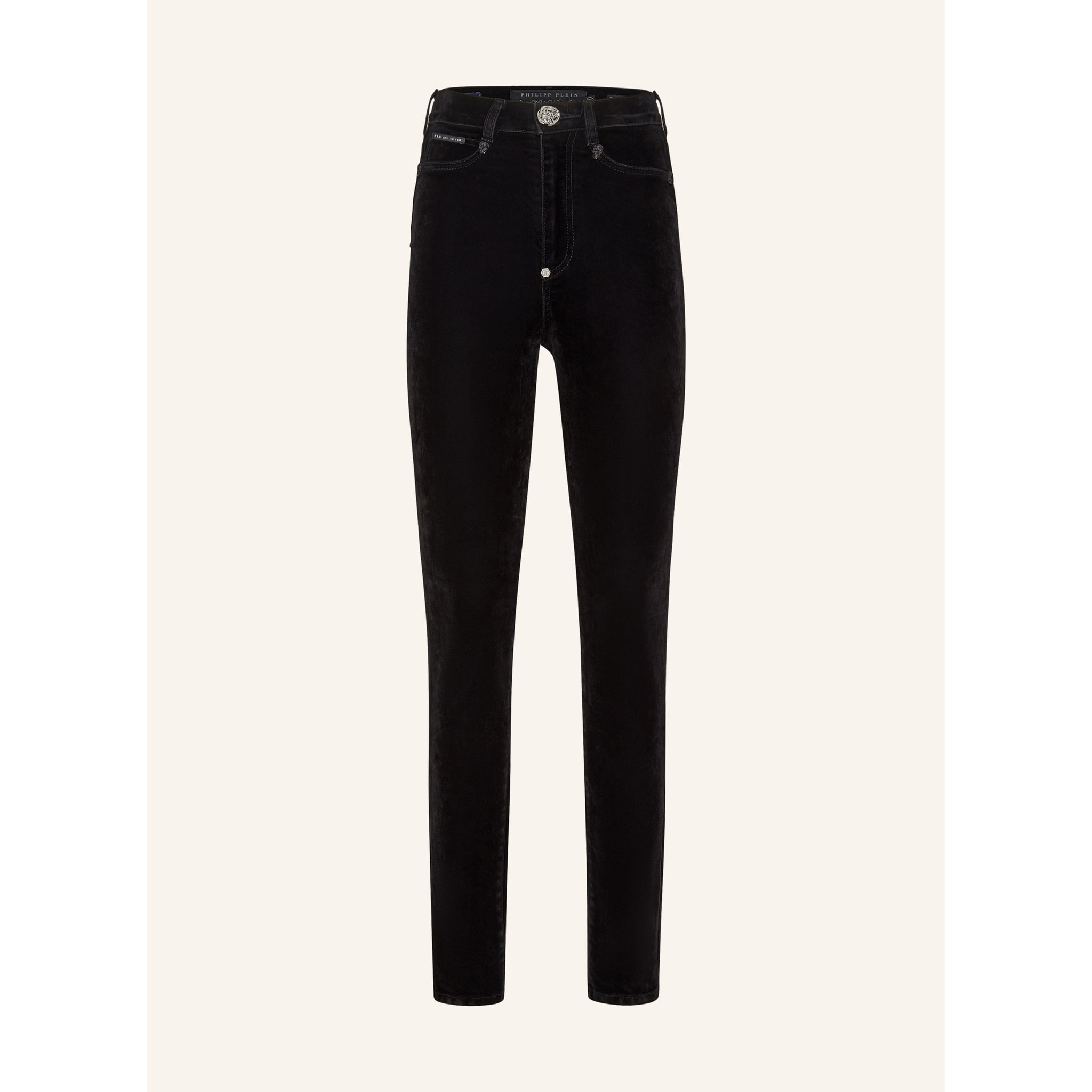 PHILIPP PLEIN Jegging de cintura alta SKULL