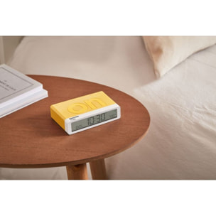 Réveil LEXON x Pantone Flip Classic Mimosa