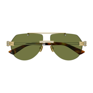 Gafas de Sol Bottega Veneta BV1342S-003 de Metal Unisex 59 mm