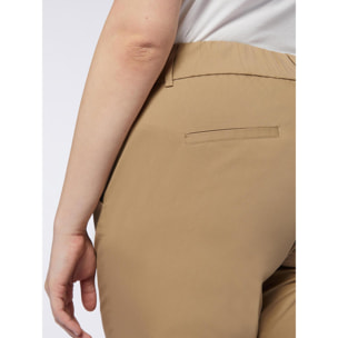 Fiorella Rubino - Pantaloni dritti cropped - Beige