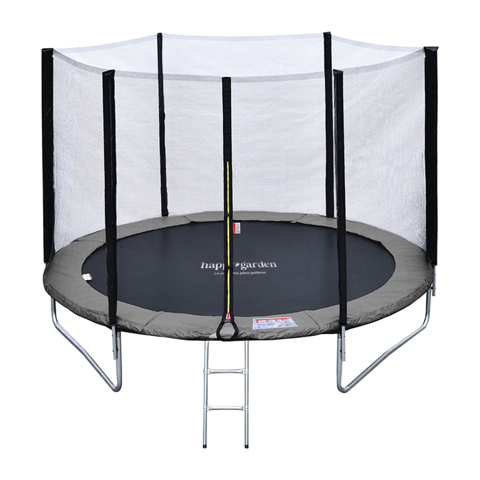 Trampoline réversible avec accessoires -