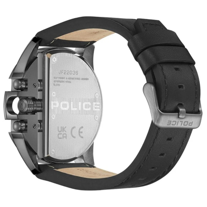 Reloj Police PEWJF2203601 Hombre Analogico Cuarzo con Correa de Cuero
