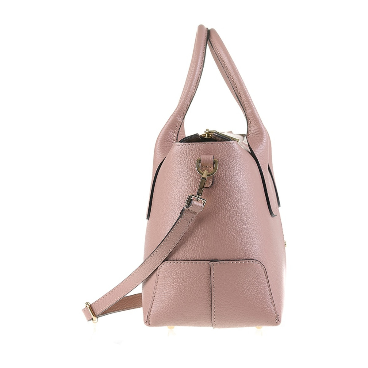 Borsa a mano da donna Made in Italy - Modello Silvana Elite - 100% pelle - 22.0 x 15.0 x 10.0 cm