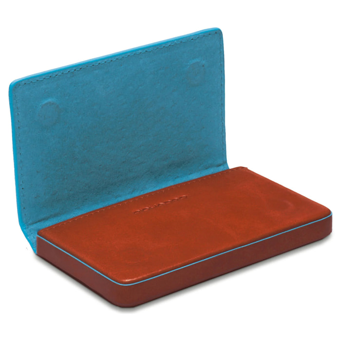 Piquadro Porta biglietti da visita in pelle