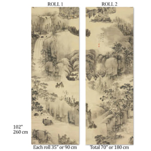 Carta da Parati Paesaggio Cinese