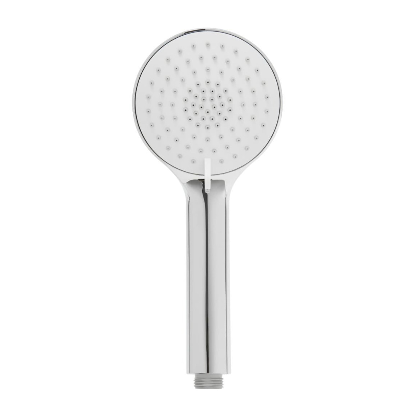 Douchette à main en plastique, 3 jets, buses silicone, chrome brillant (SATBSRS22)