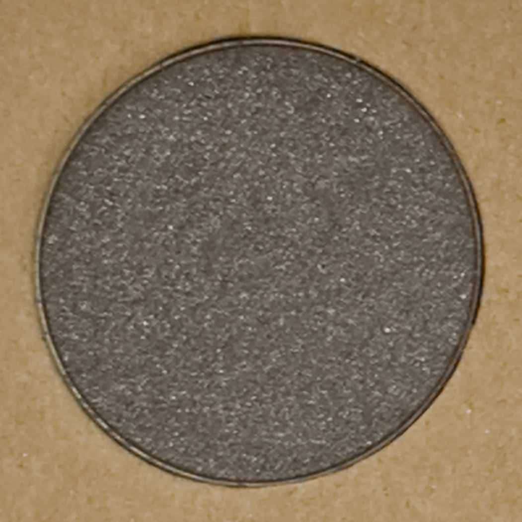 Ombre à paupière compacte organic coloris argenté