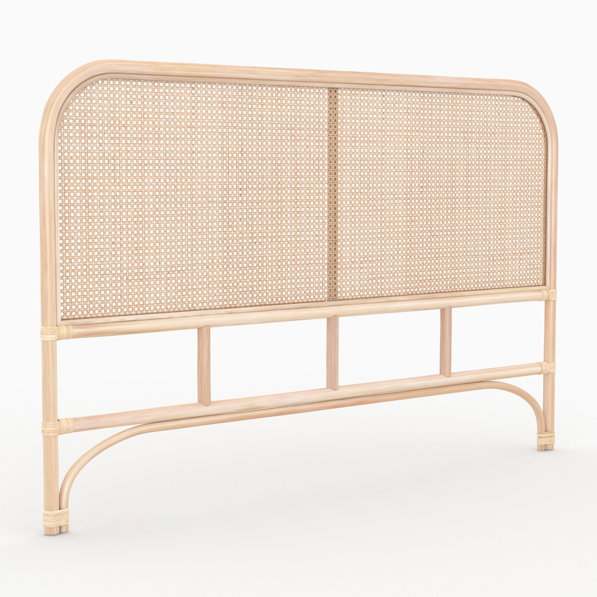 Tête de lit en rotin et cannage 140 cm - Grace