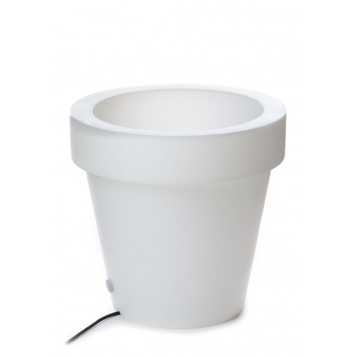 Tomasucci  Vaso luminoso per esterno / interno BELL 45  - NEW GARDEN bianco