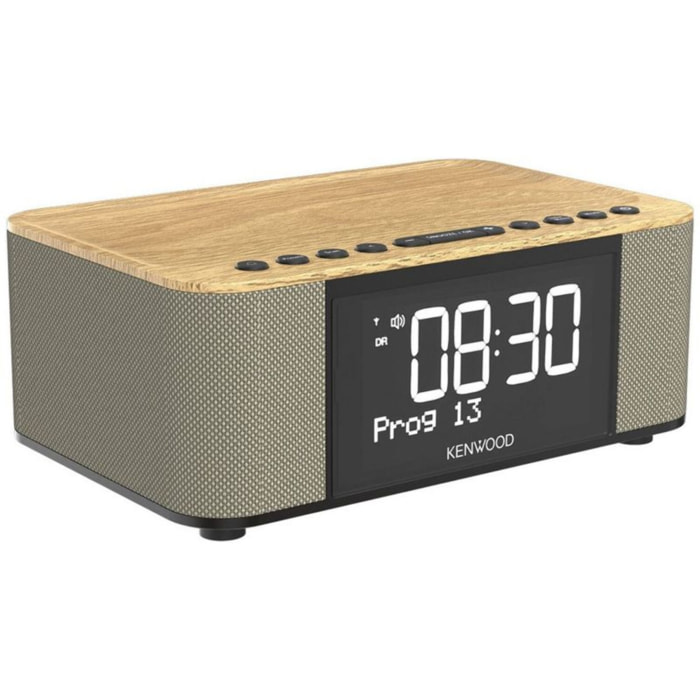 Radio réveil KENWOOD CRST40DABM Bois