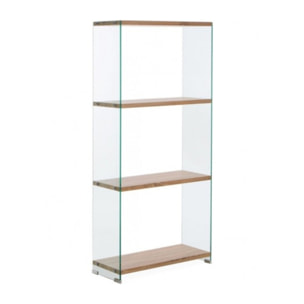 Bibliothèque en verre trempé grand modèle - GLASS