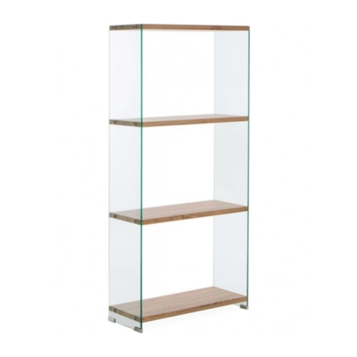 Bibliothèque en verre trempé grand modèle - GLASS