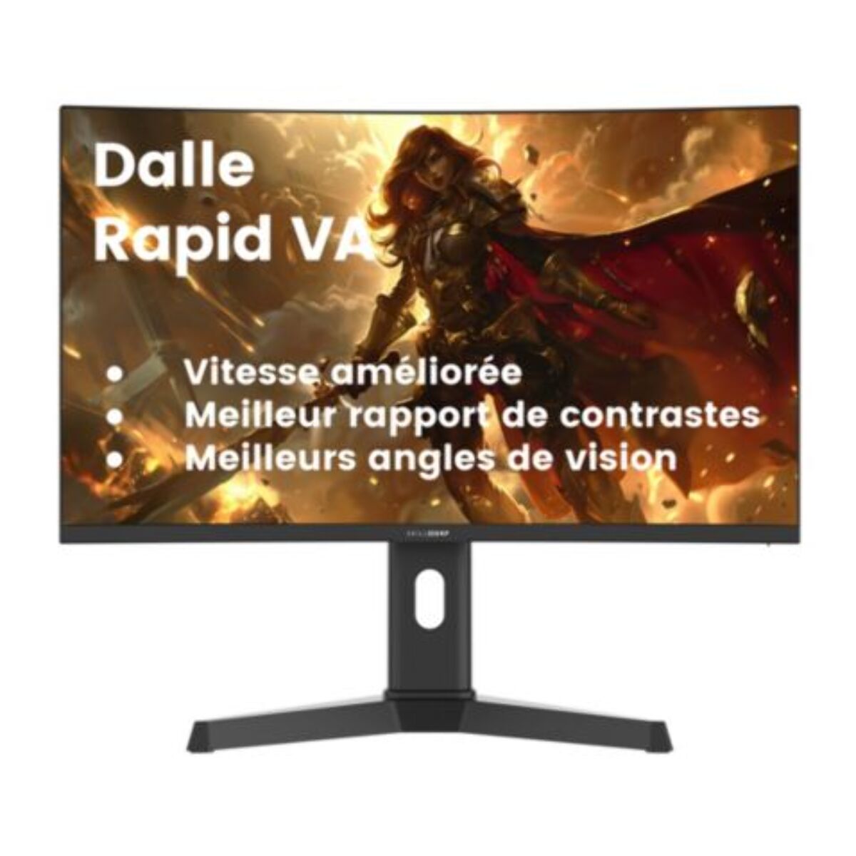 Ecran PC Gamer SKILLKORP M27 27" Incurvé 1500R WQHD 180Hz Fast VA HDMI 2.1 AMD FreeSync