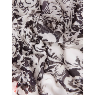 Elena Mirò - Foulard in modal stampato - Nero