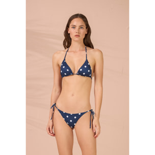Costume mare donna triangolo con coppe articolo pois Noidinotte