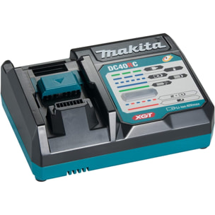 Ensemble de 3 machines 40 V max XGT (DF001G + GA005G + TD001G) - MAKITA - avec 2 Batteries 40V 4Ah - chargeur - MakPac DK0125G301