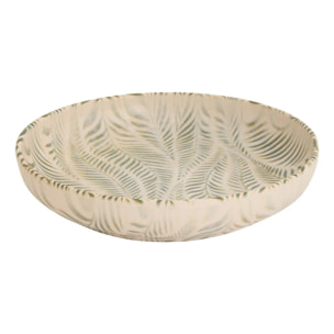 Assiette creuse Gina D22cm vert