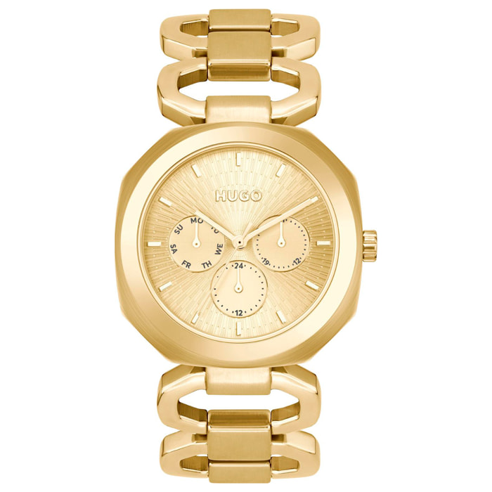 Reloj Hugo Boss 1540150 Mujer Analogico Cuarzo con Correa de Acero inoxidable