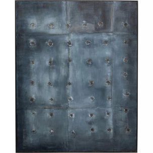 Tableau Moody 120x150cm bleu Kare Design