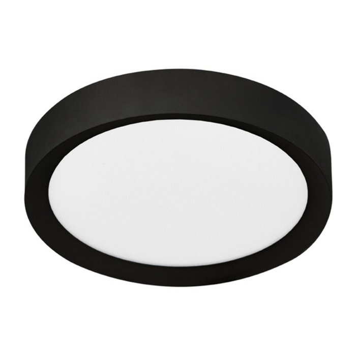 PLATE Lampada da soffitto Nero