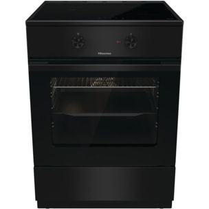 Cuisinière induction HISENSE HEIT6A40BG