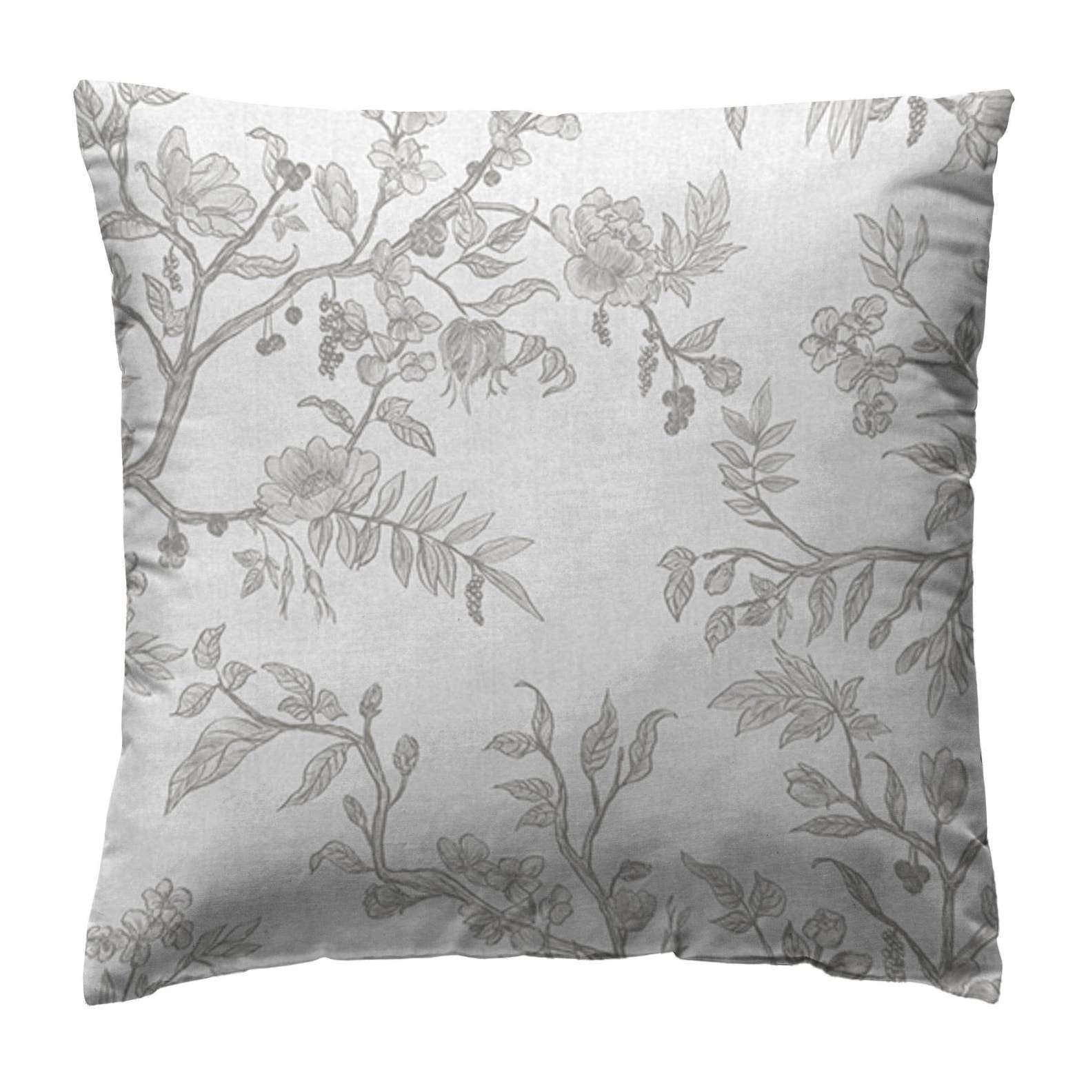 Housse de coussin décorative Chiserie Gris