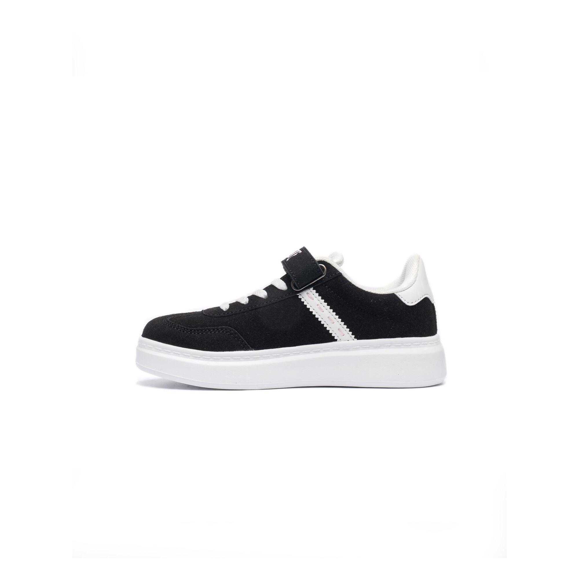 Sneakers da bambina con strap e lacci Leone 1947 Stripe