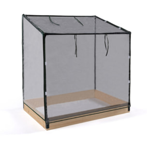 Serre de potager Aroma XXL bois