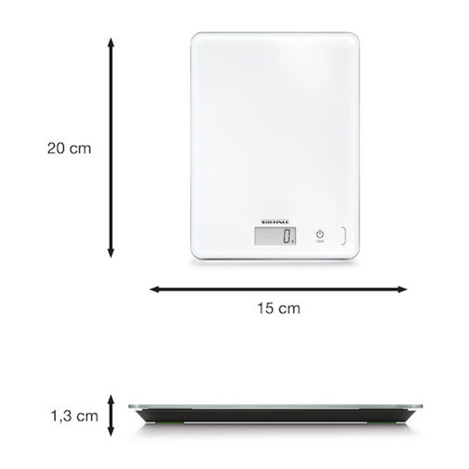 Balance de cuisine Page Compact 300, blanc (61501)