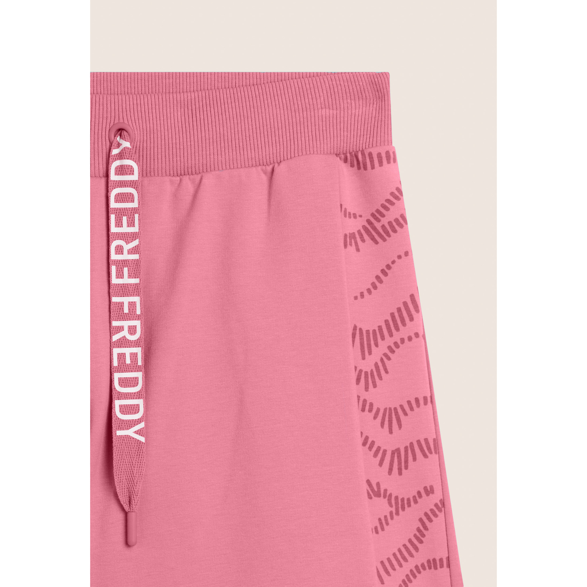 Pantaloni Shorts con Motivo Grafico e Logo FREDDY