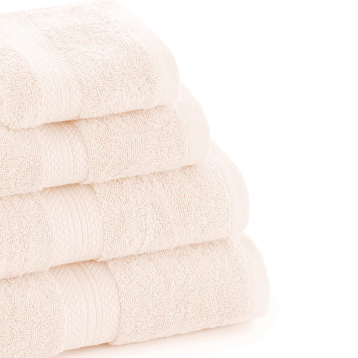 Serviette de bain 100% coton peigné 650 gr Natural