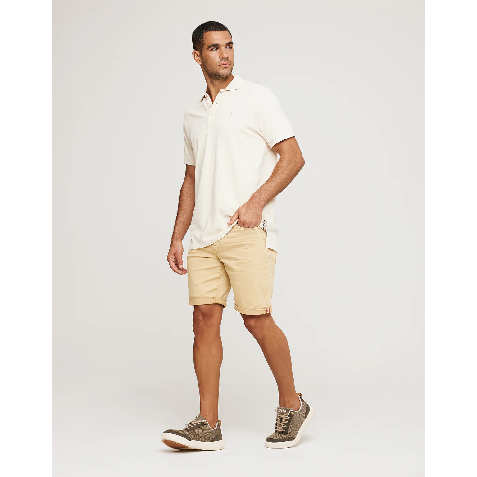 Bermuda Denim Camel - Palm Beach